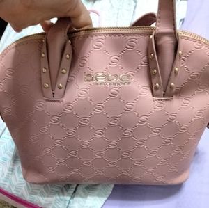 Bebe medium  purse blush pink